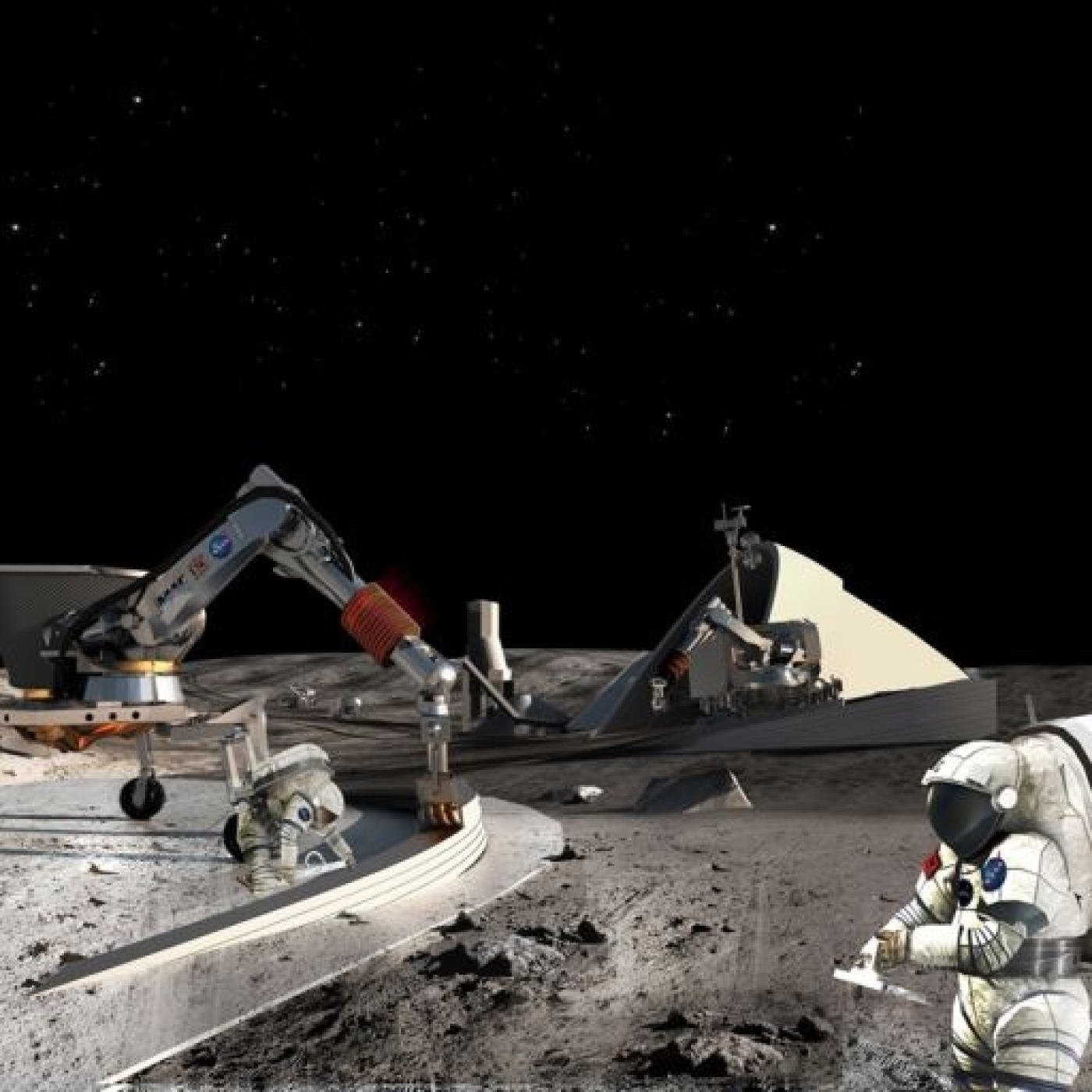 969 - La nueva carrera espacial a la Luna, el futuro ferrocarril lunar y los peligros del regolito