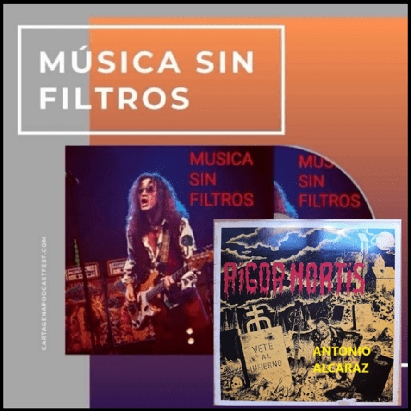 MUSICA SIN FILTROS PROGRAMA 216(CON SECCIÓN JOYAS DEL ROCK NACIONAL DE ANTONIO ALCARAZ) episode artwork
