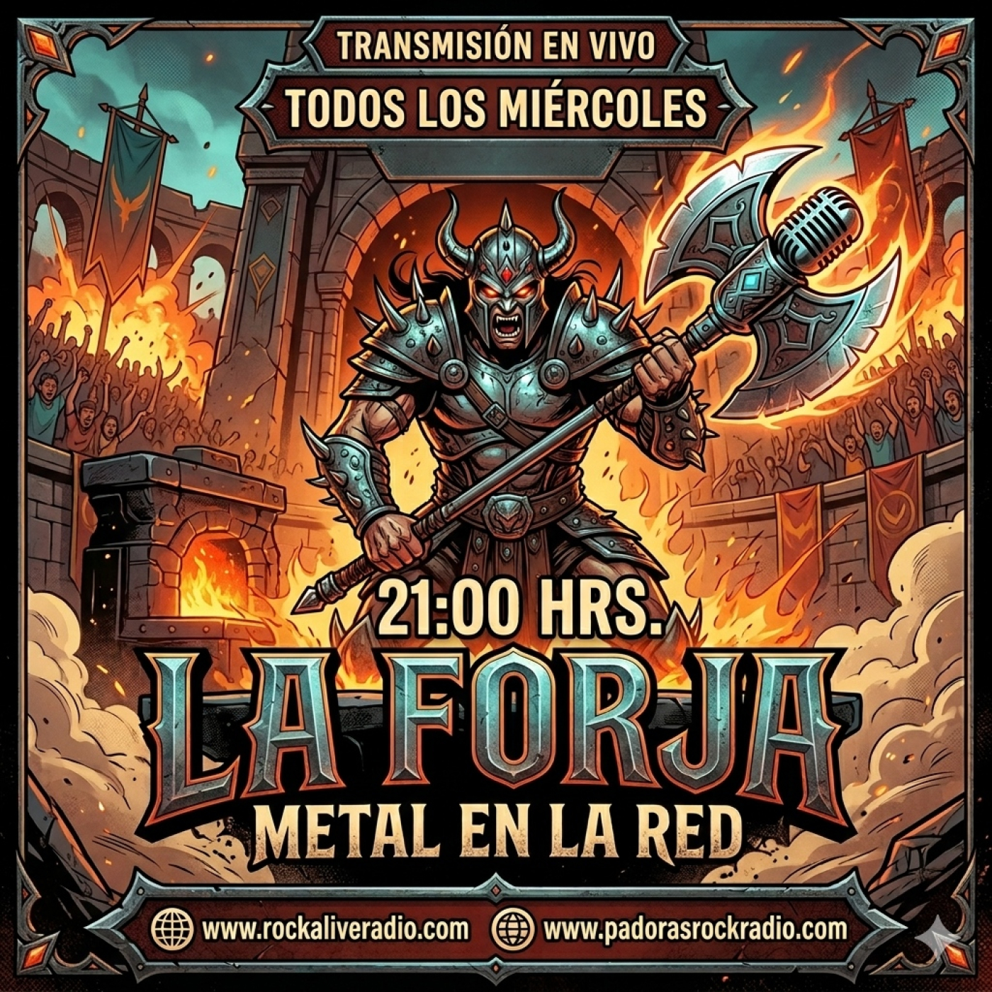 La Forja Metal en la Red episodio del 17 de Junio de 2026 episode artwork