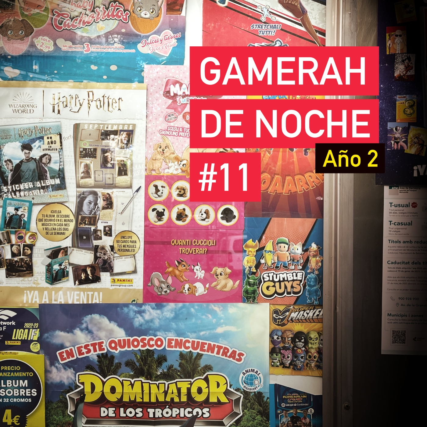 Gamerah de noche
