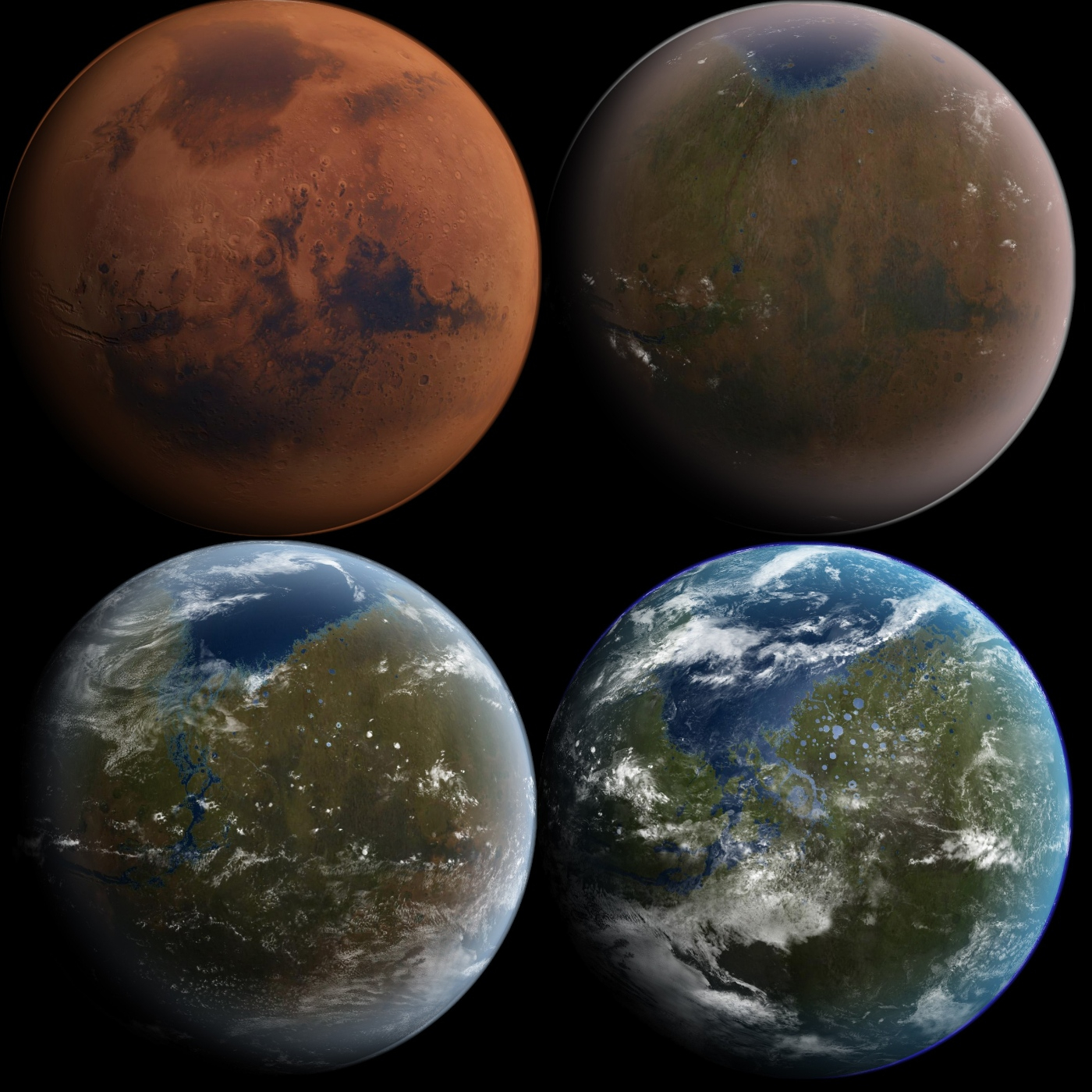 1144 - Nuevo estudio demuestra que terraformar Marte es posible