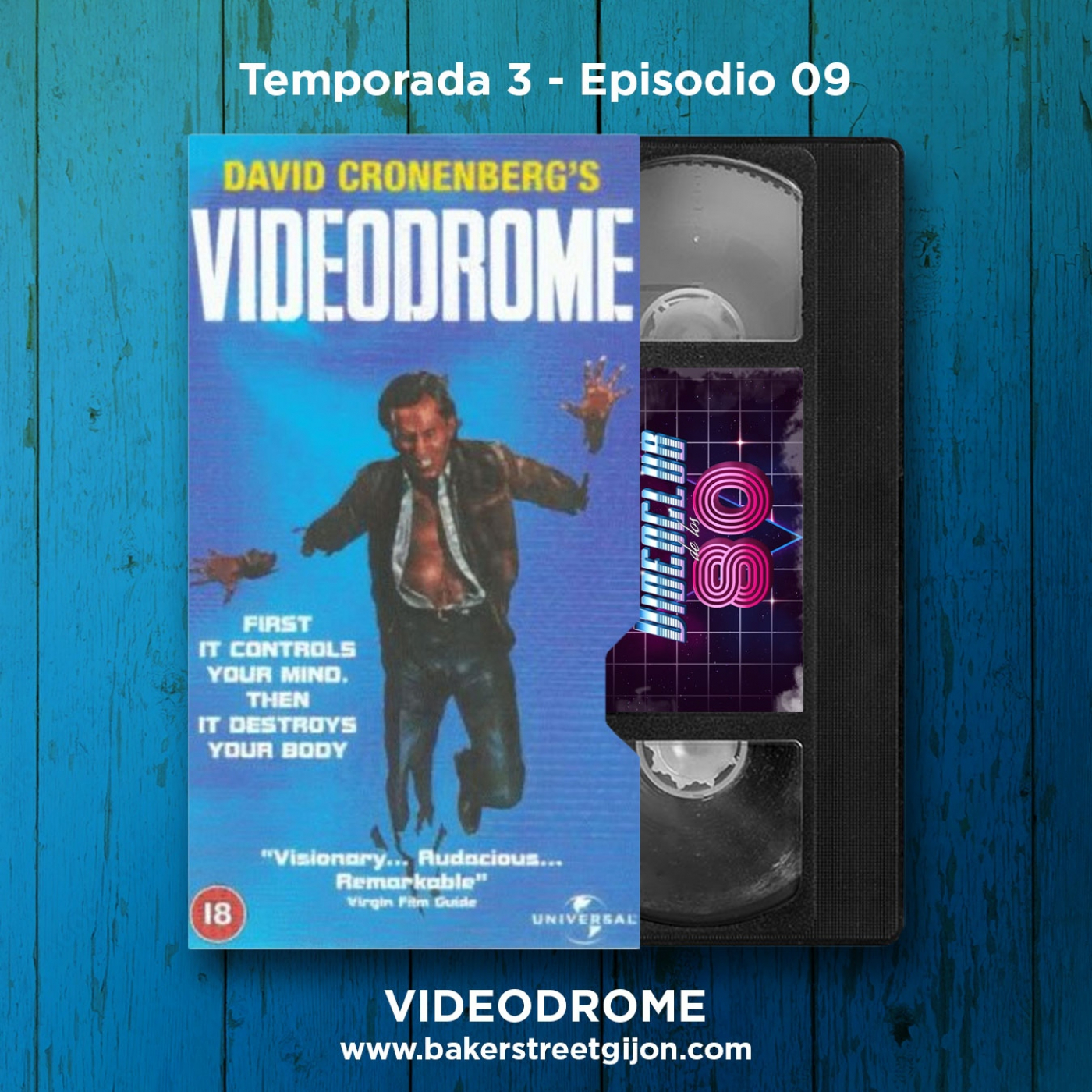 03x09 - El Videoclub de los 80 - Videodrome - episode artwork