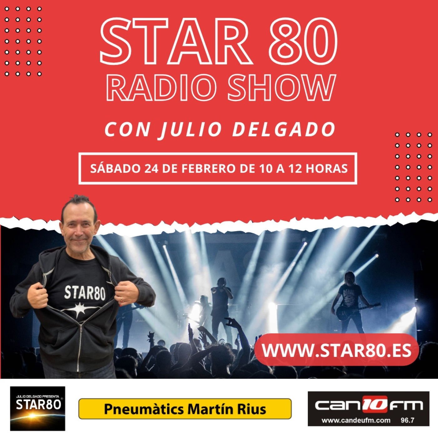 Star 80 del 24 de febrero de 2024 (edición 463 en Can10fm) episode artwork