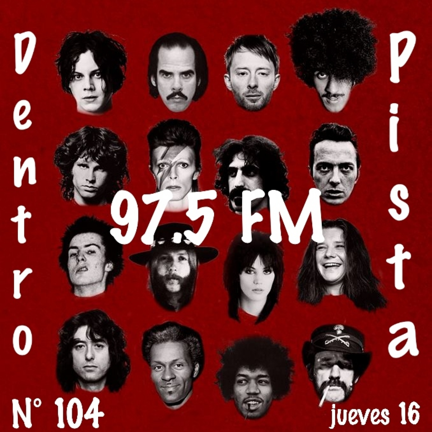 Dentro Pista Rock 97.5 FM