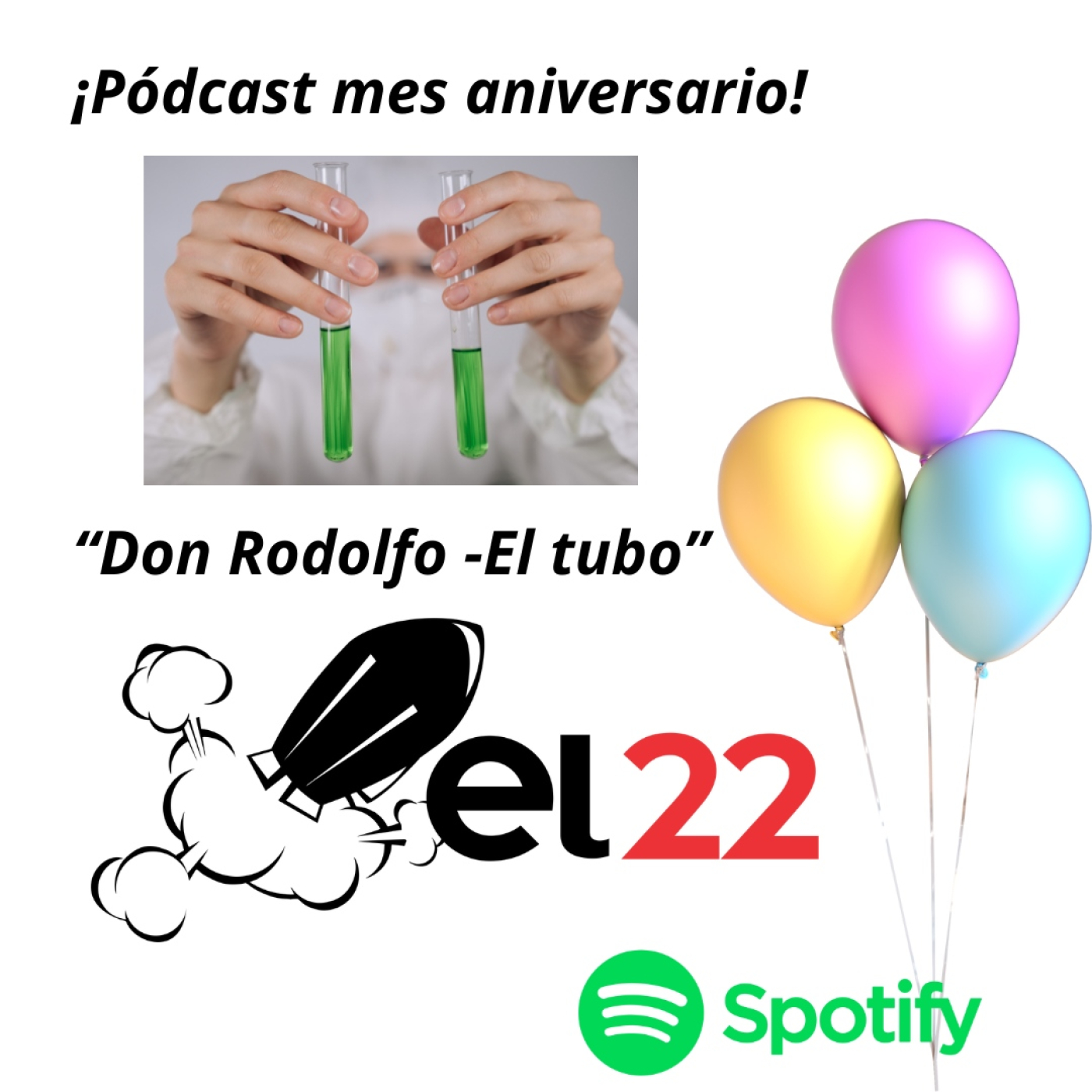 ¡Pódcast mes aniversario-"El 22"- Don Rodolfo -El tubo! episode artwork