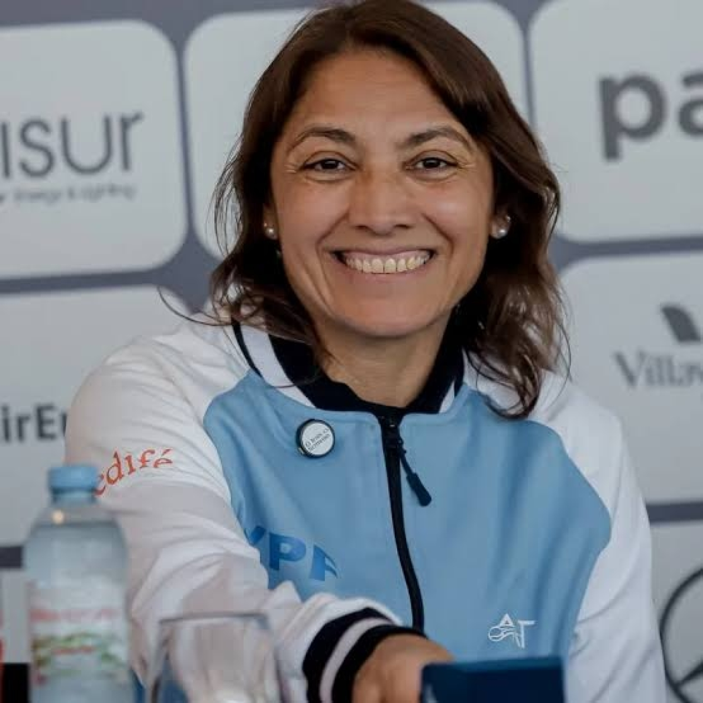 Paola Suárez (Capitana del Equipo Argentino de BJK Cup) Fuego Sagrado