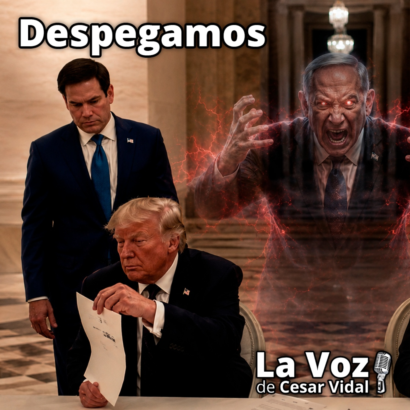 Despegamos: Firma Trump, órdago israelí, alquimista Musk, revolución FED y ataque marroquí - 18/06/26 episode artwork