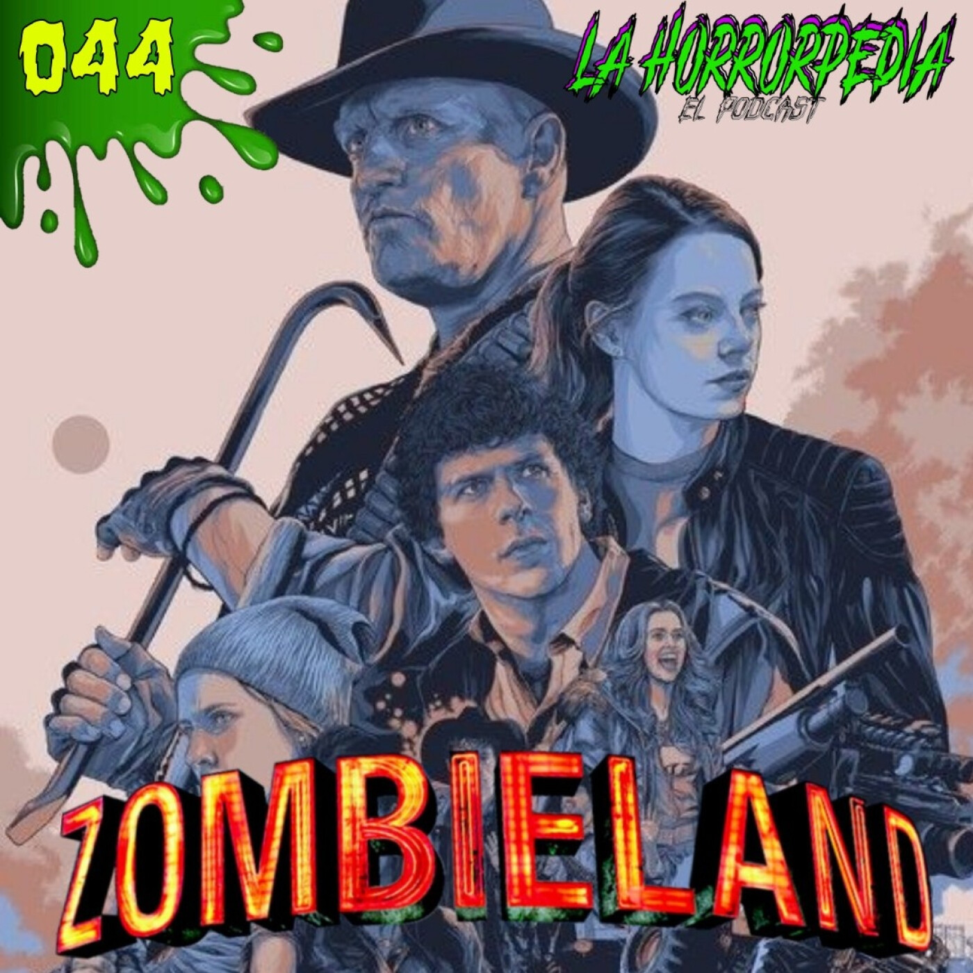 La Horrorpedia 044 - ZOMBIELAND (La SAGA Completa) episode artwork
