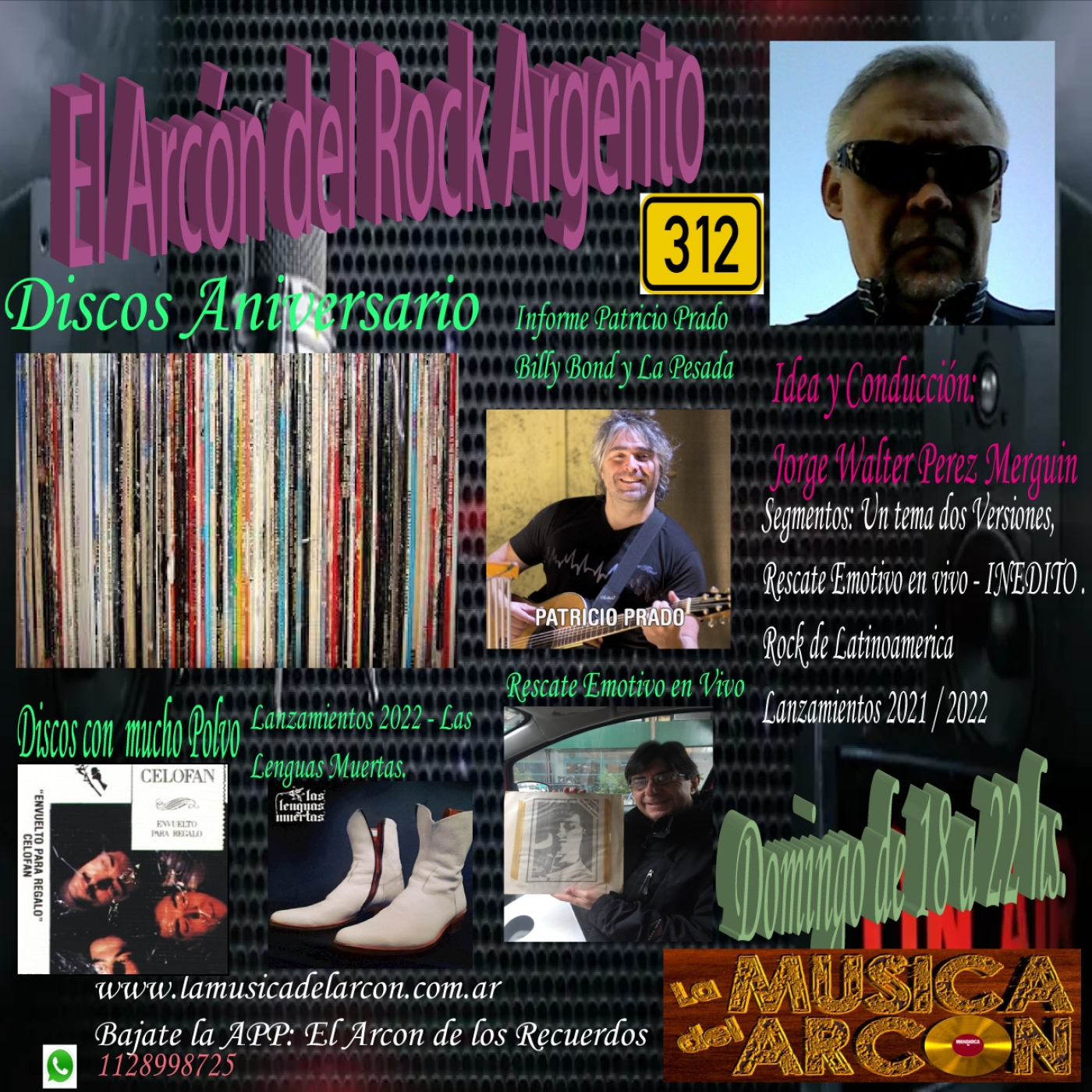 El Arcon del Rock Argento - Emision nº 312 Discos Aniversario - 30-10-2022 episode artwork