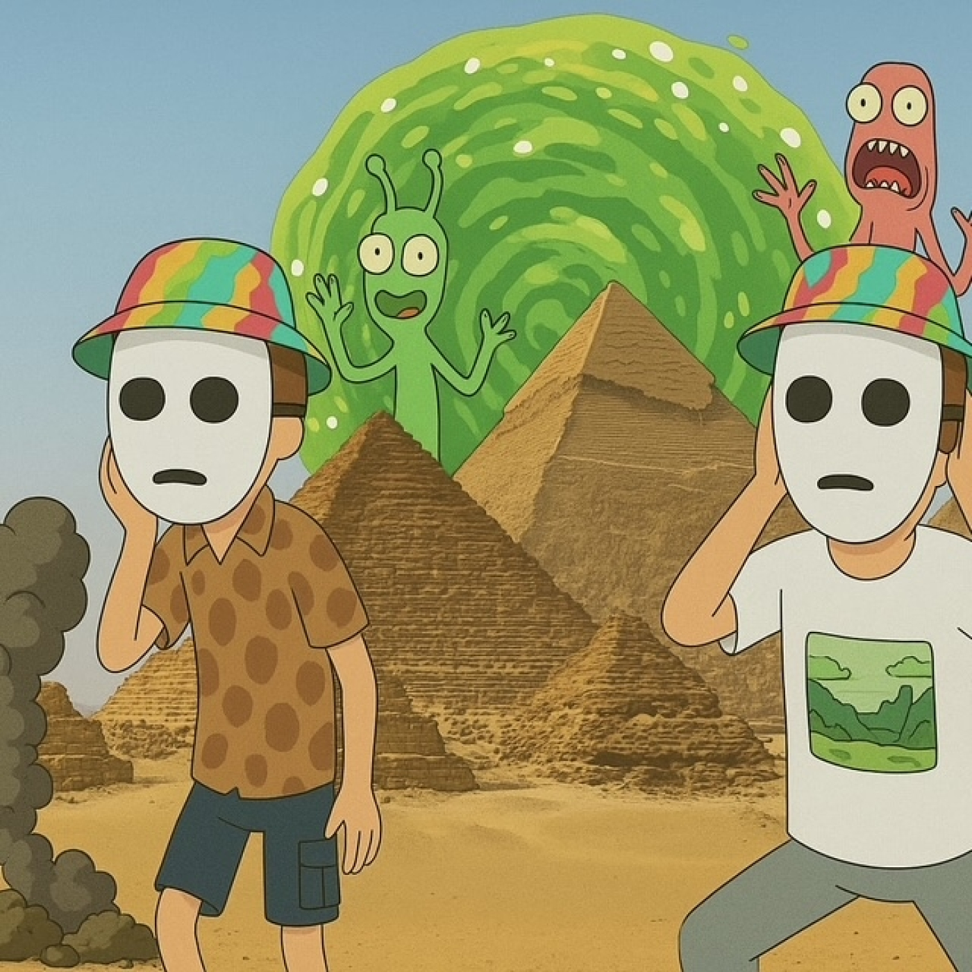 2x46 ¿Polvo de MOMIA vs HUMO de estiércol? ¡Café + SUSTO! episode artwork