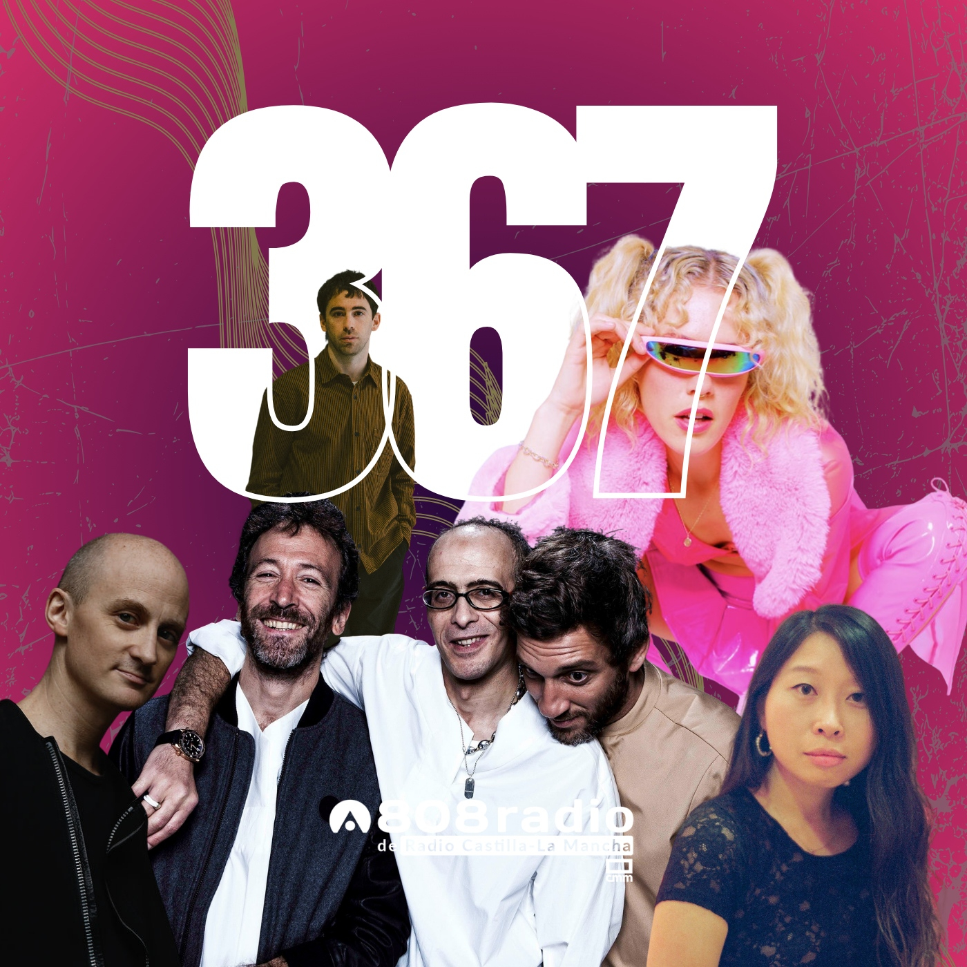 808 Radio #367 / Caribou, Principleasure, Jamie XX / Radio CLM – 8/6/24 episode artwork