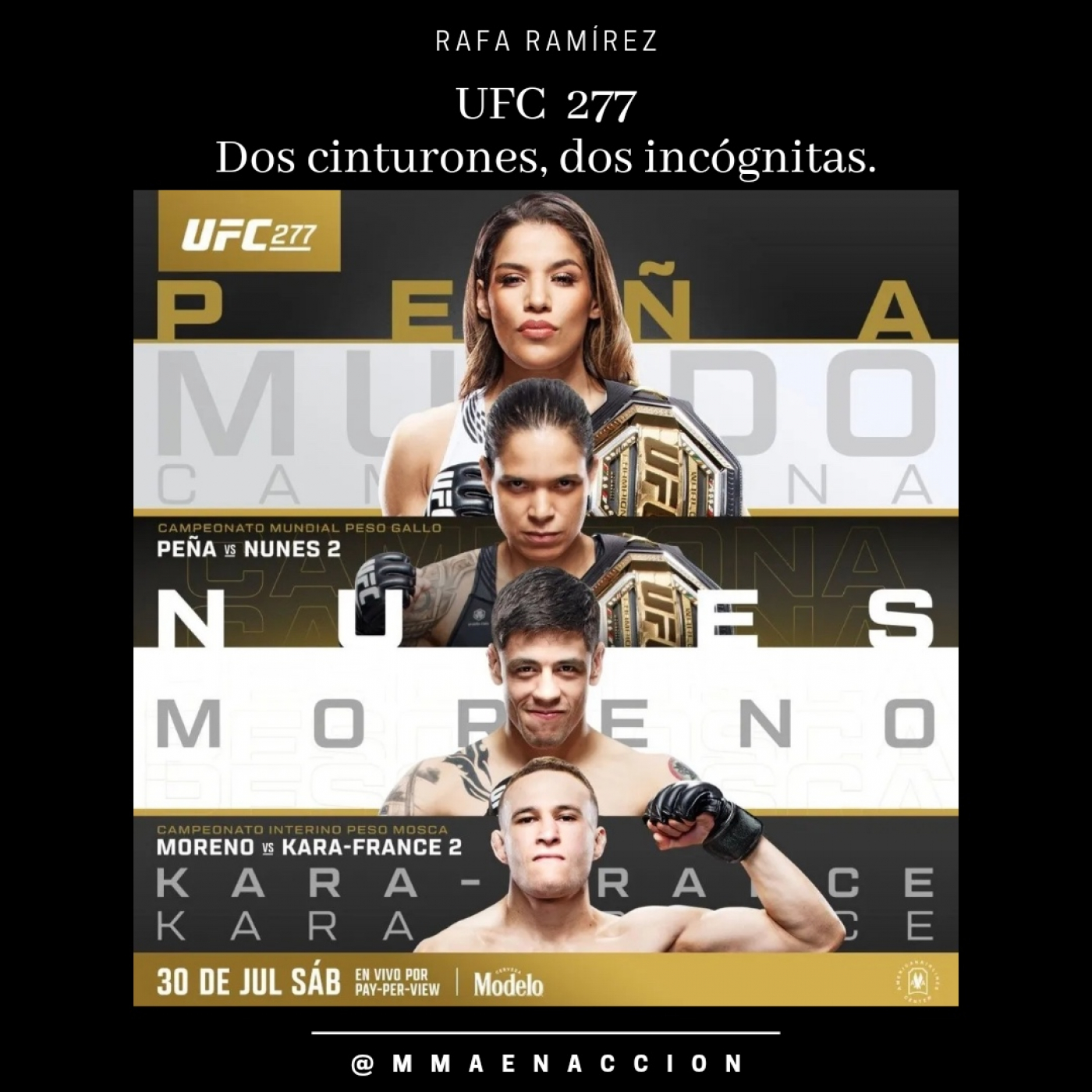 UFC 277 - Dos cinturones, dos incógnitas. episode artwork