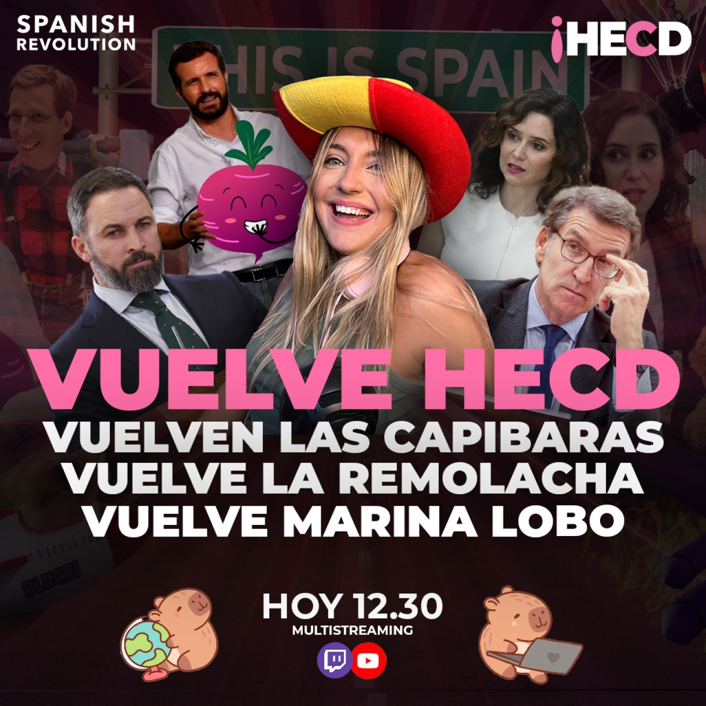 HECD! 569 Marina Lobo - La palabra prohibida - Tellado - La ultraderecha