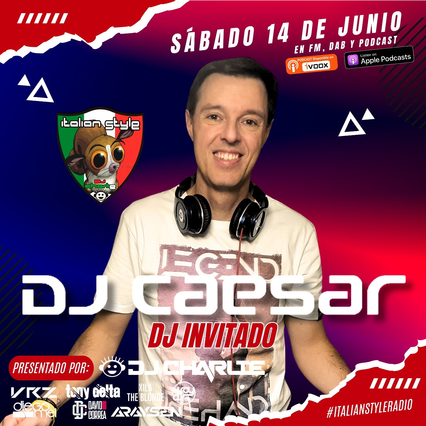 ITALIAN STYLE radio show 990 14-06-2025 episode artwork