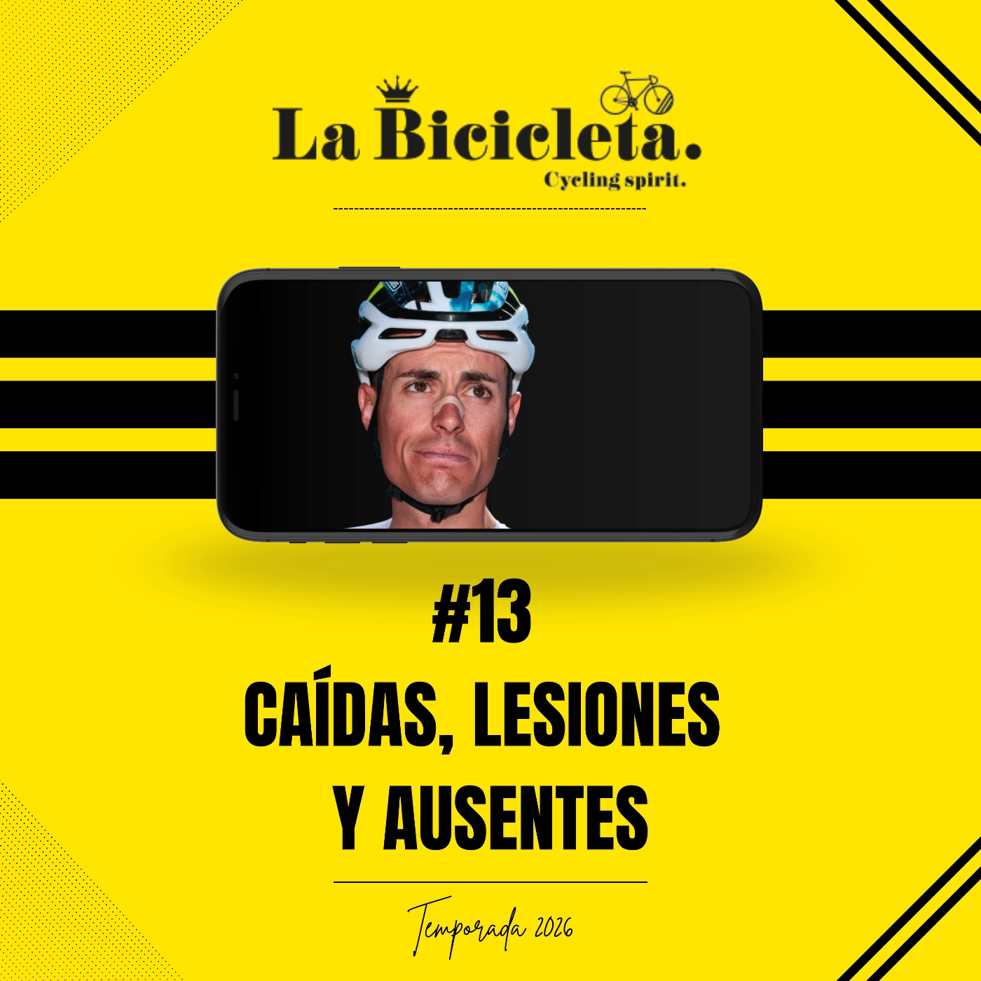 LA BICICLETA PODCAST | #13 CAÍDAS, lesiones y ausentes en 2026