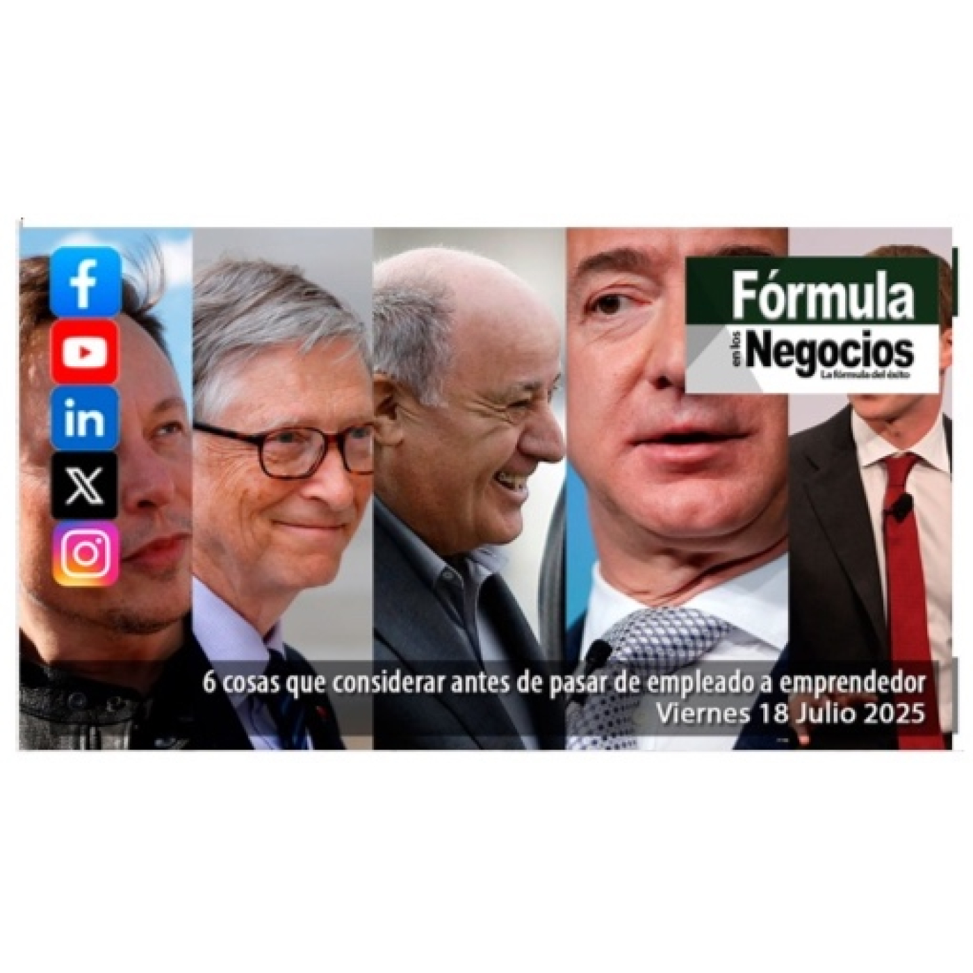 FÓRMULA EN LOS NEGOCIOS