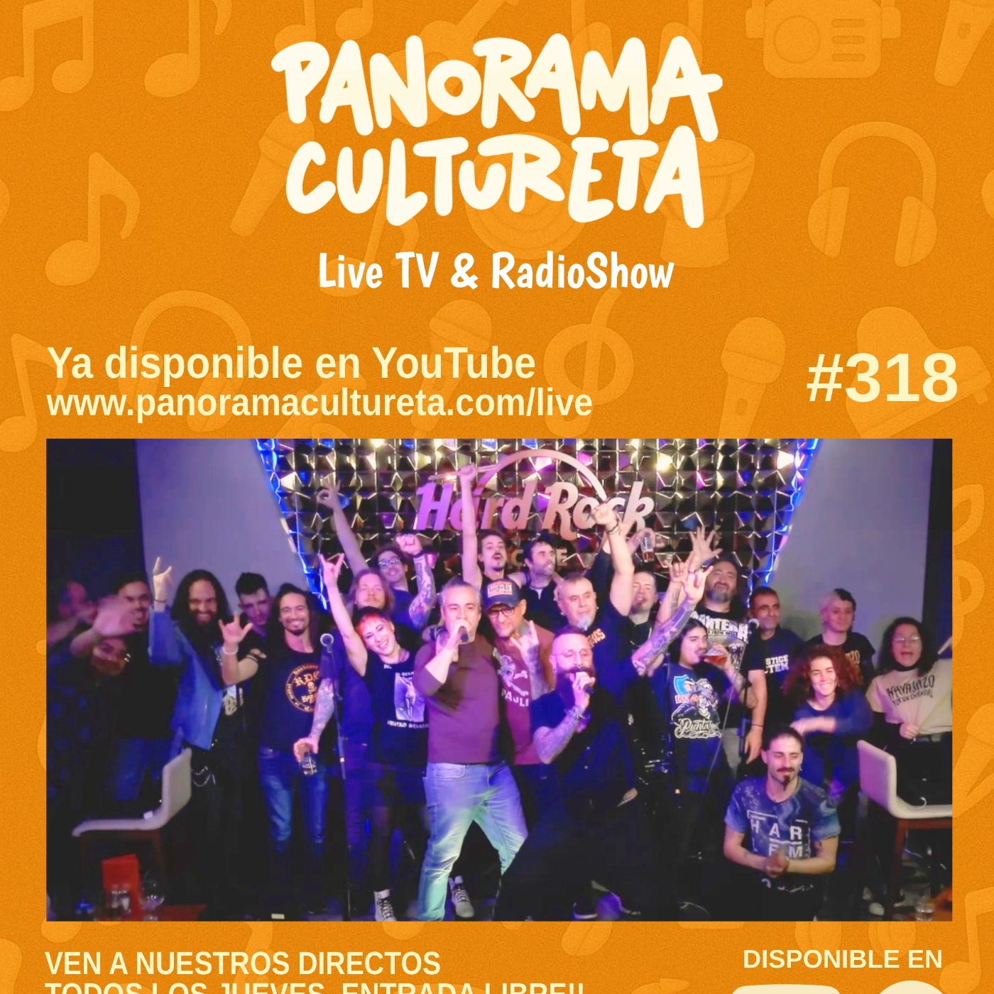 318º Panorama Cultureta, Encoder, Navajazo por un Chándal, Razón de Odio episode artwork