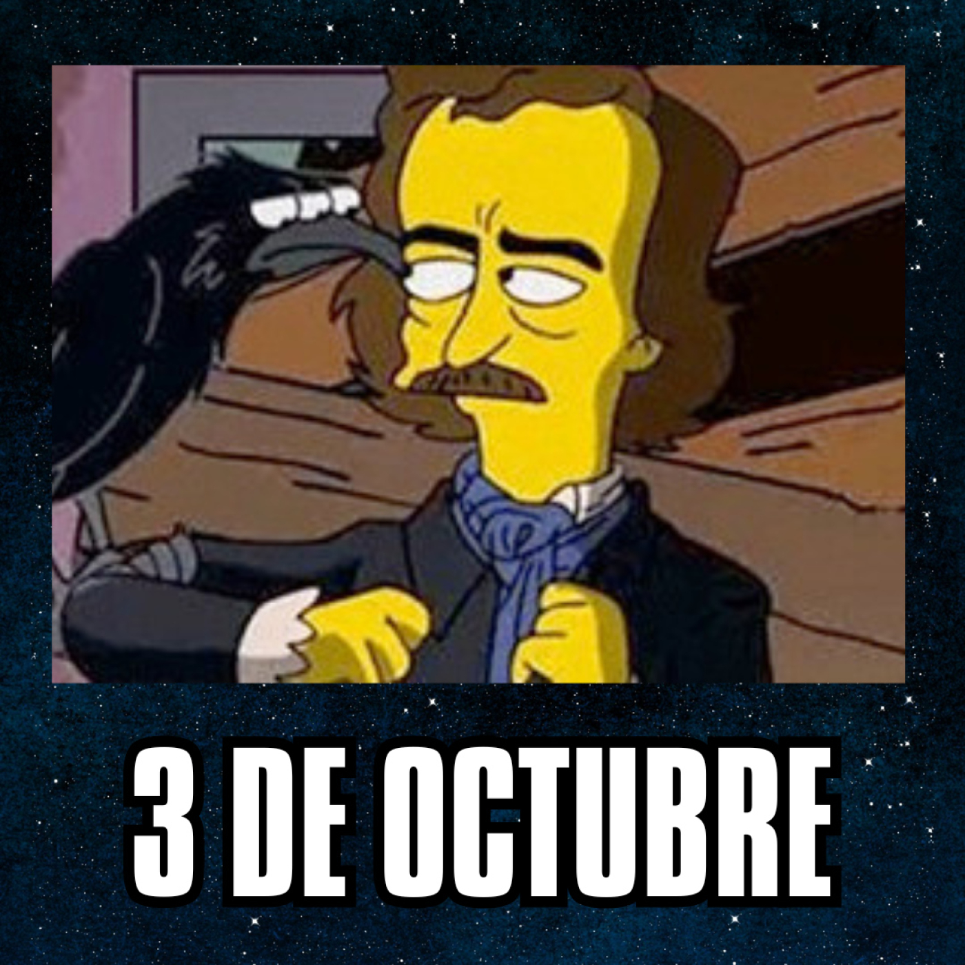 3 de Octubre // Allan Poe, Rob Liefeld y Stifler episode artwork