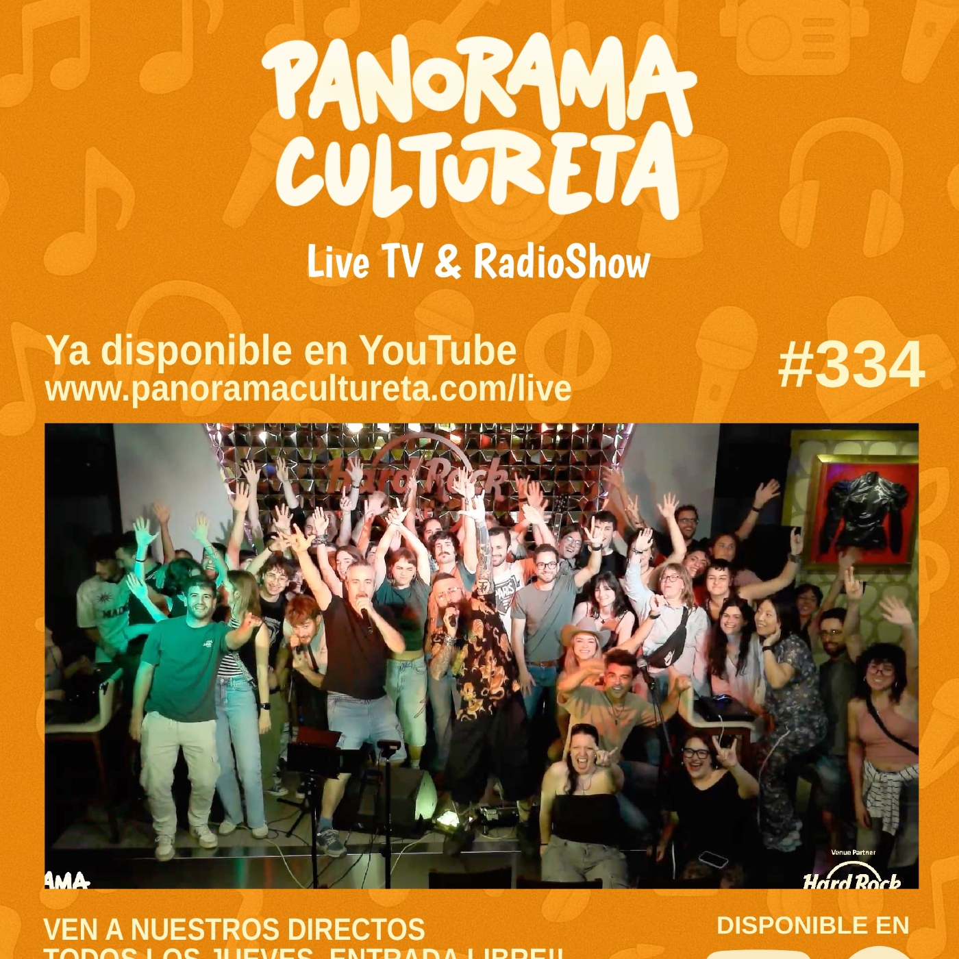 334º Panorama Cultureta, La reina de Espadas, Mimosas, La Liebre episode artwork