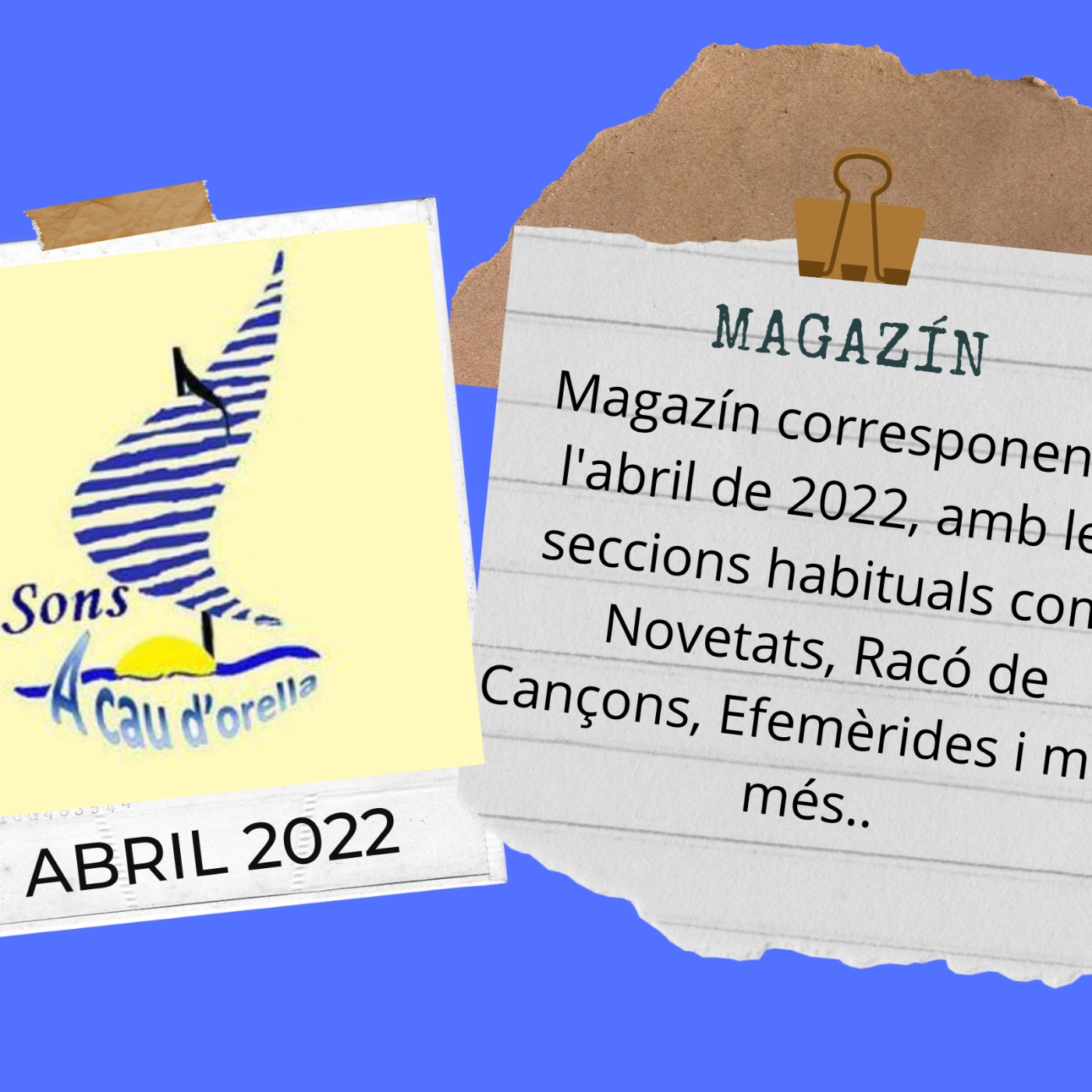 Sons A Cau-Magazín d'abril 2022