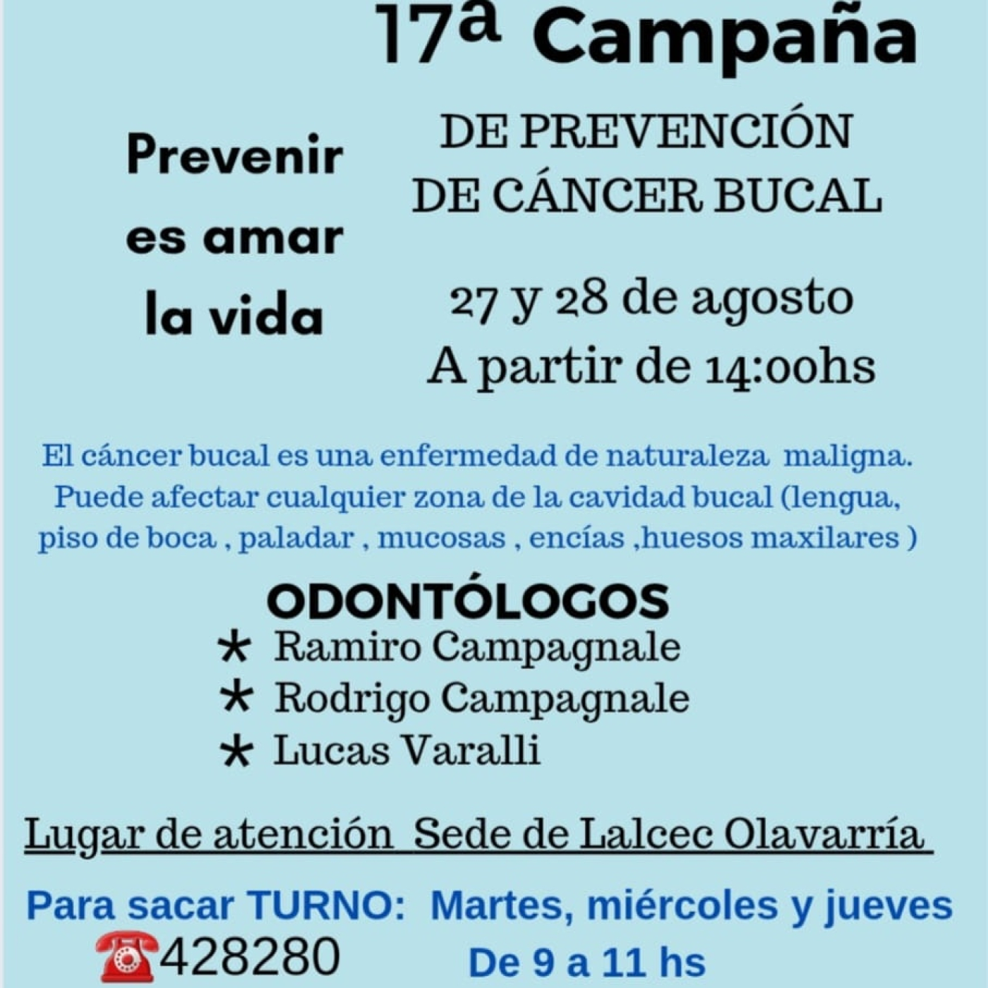 En Avenidas / Graziela Pozzi / Campaña de prevención Lalcec Olavarría episode artwork
