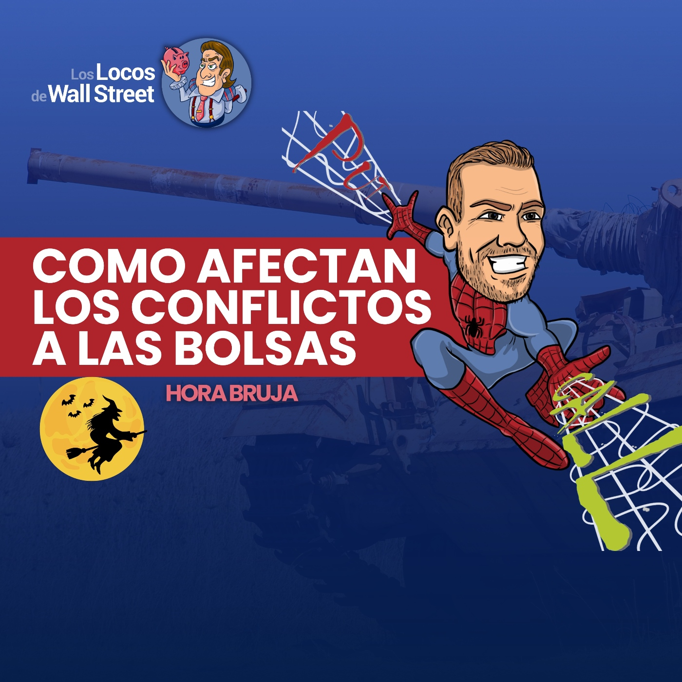 ‍♂️¿Cómo afectan los CONFLICTOS a la BOLSA?   La HORA BRUJA con Manu Rujano