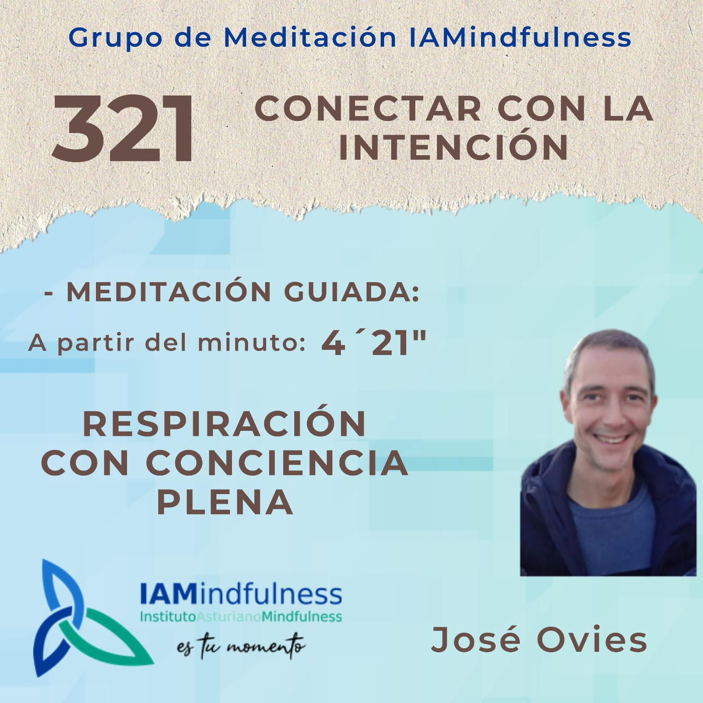 S321 CONECTAR CON LA INTENCIÓN - RESPIRACIÓN CON CONCIENCIA PLENA episode artwork