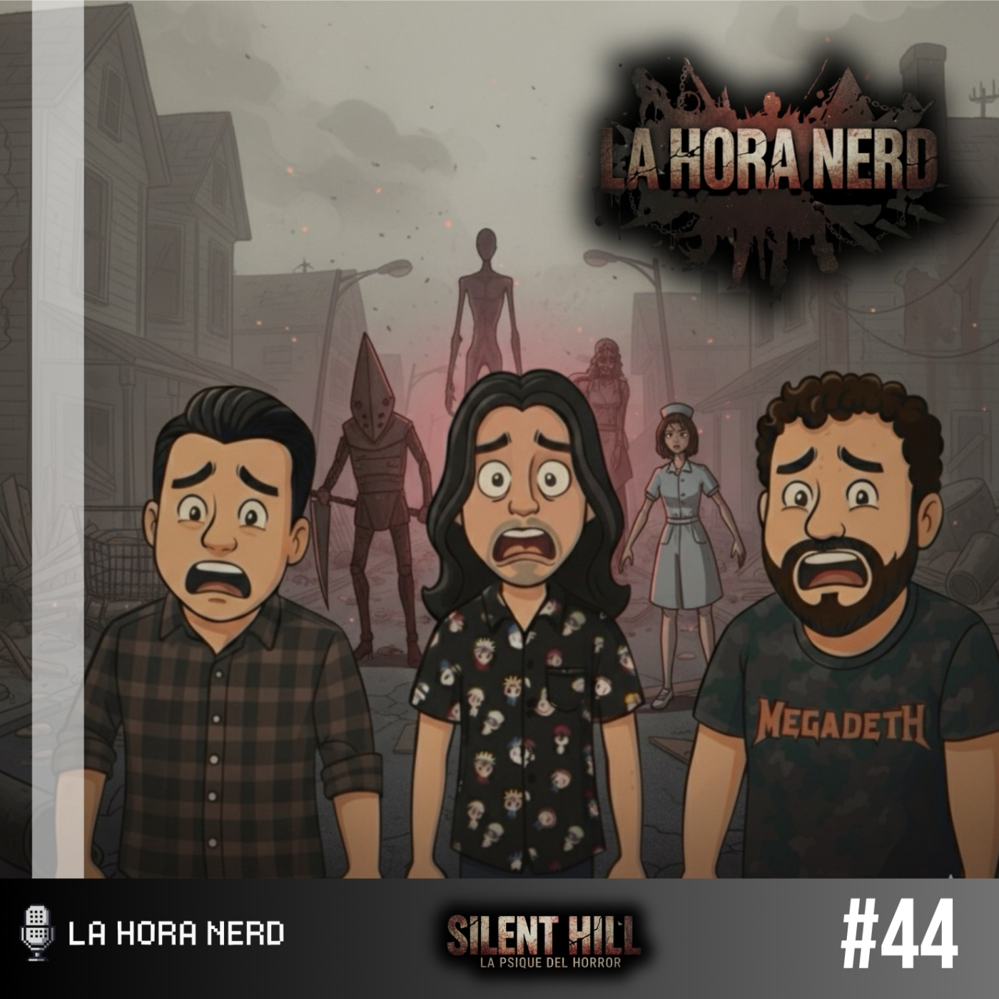 La Hora Nerd #44 - Silent Hill : La Psique de Horror ft. Gunter Plancarte "Catharsis" episode artwork
