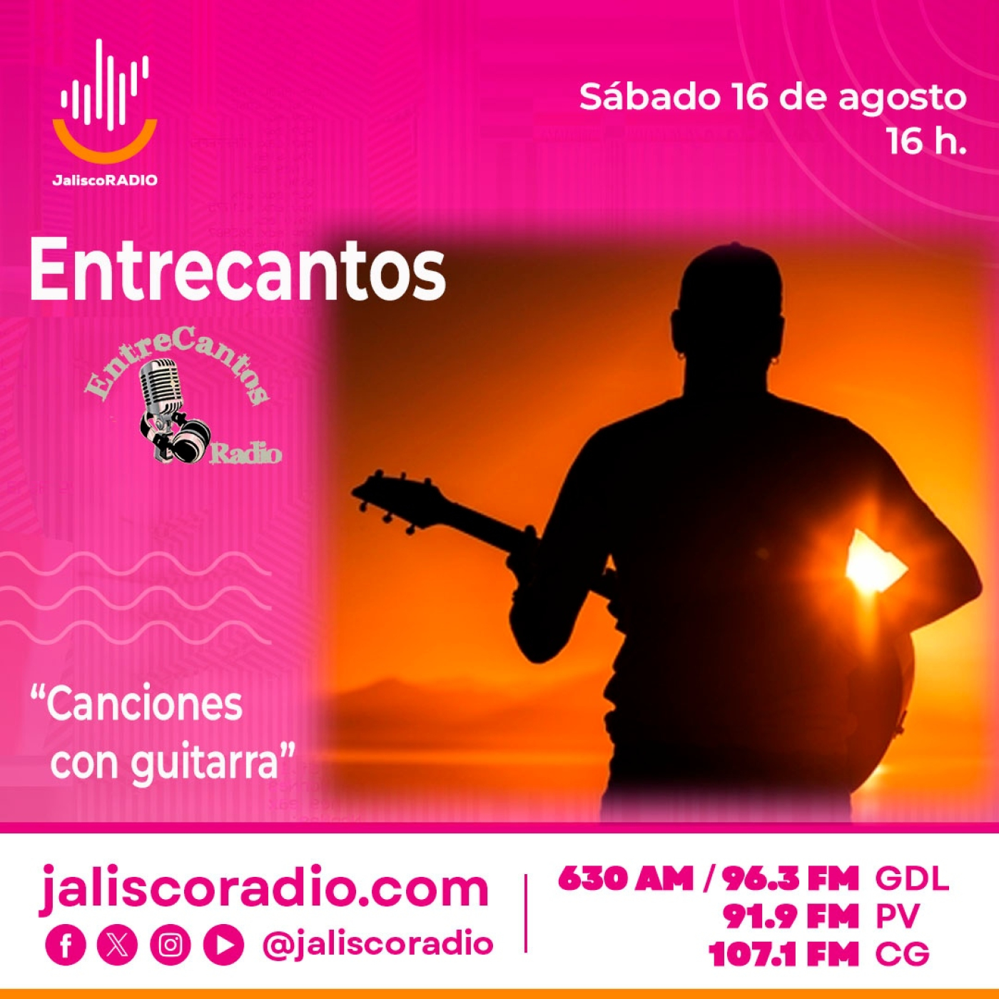 Programa Entrecantos 16 de agosto, 2025: "Canciones con guitarra" episode artwork