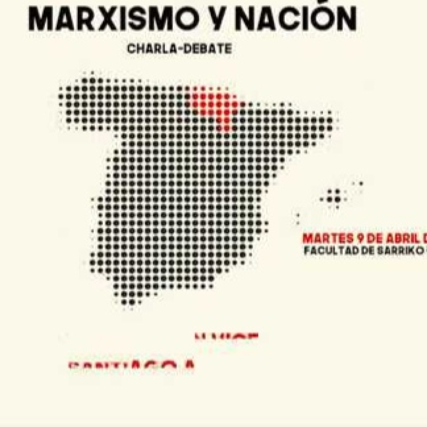 Marxismo y Nación, charla en la Universidad del País Vasco