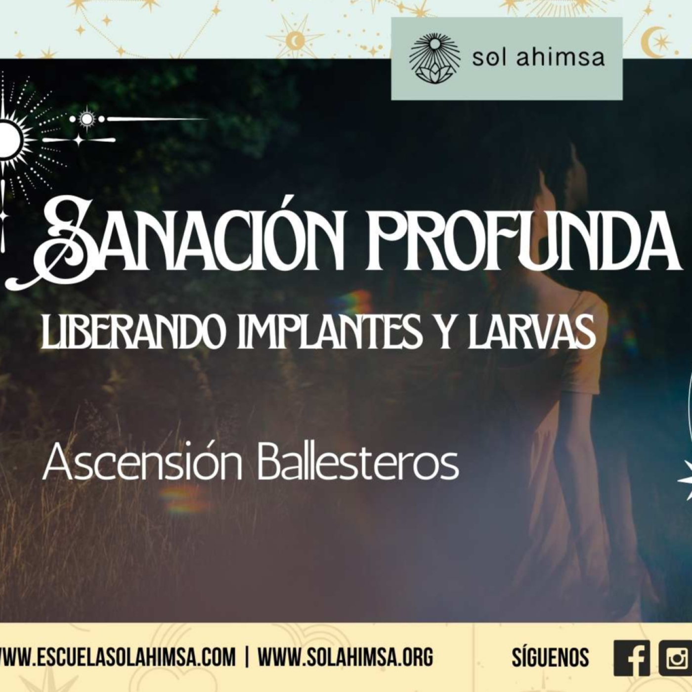 "Sanación Profunda liberando implantes y larvas" con Ascención Ballesteros episode artwork