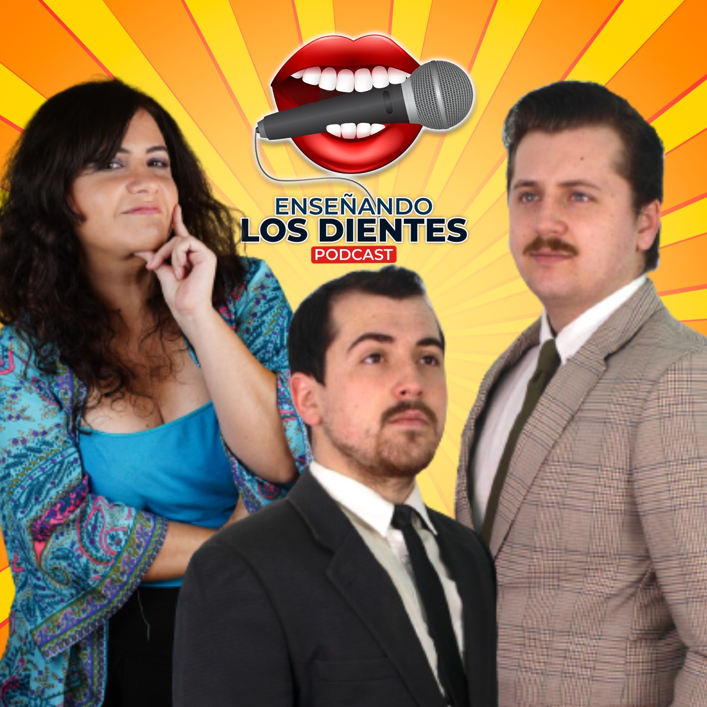 Enseñando los dientes