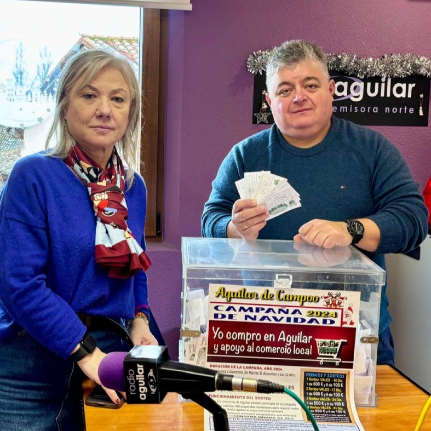 Primer sorteo de la campaña "Yo compro en Aguilar y apoyo al comercio local" realizado el 10 de diciembre de 2024 episode artwork