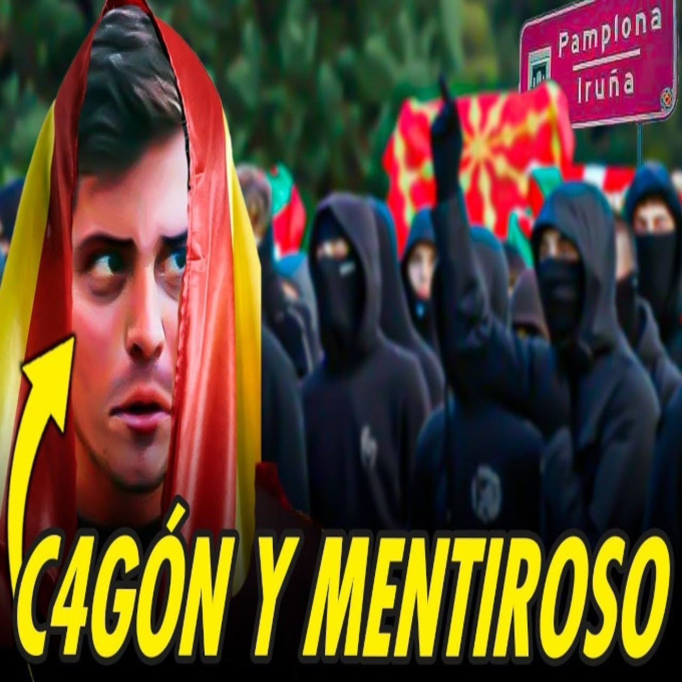 VITO QUILES HUYE Y MIENTE EN SU VISITA A PAMPLONA