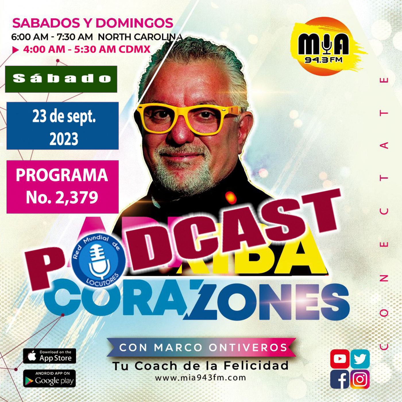 2379-arriba-corazones-2023-09-23-SABADO-GrandesExitos-AmaliaMendoza-LaTariacuri-MIA943fm episode artwork