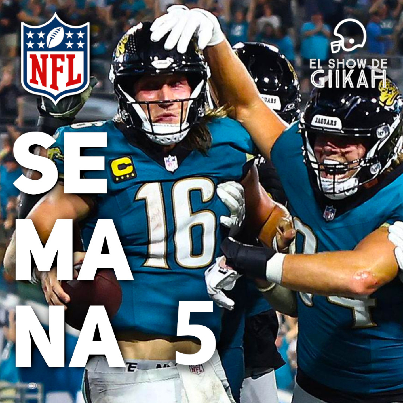 Semana 5 de la Temporada Regular NFL 2025 | El Show de Giikah - NFL desde la barra del bar. episode artwork