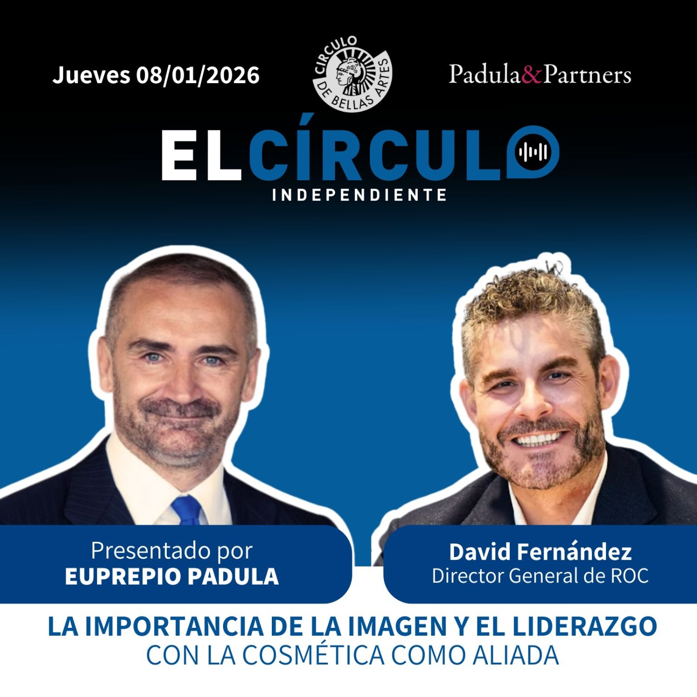 David Fernández, Director General de ROC Skincare. ECI #133 episode artwork
