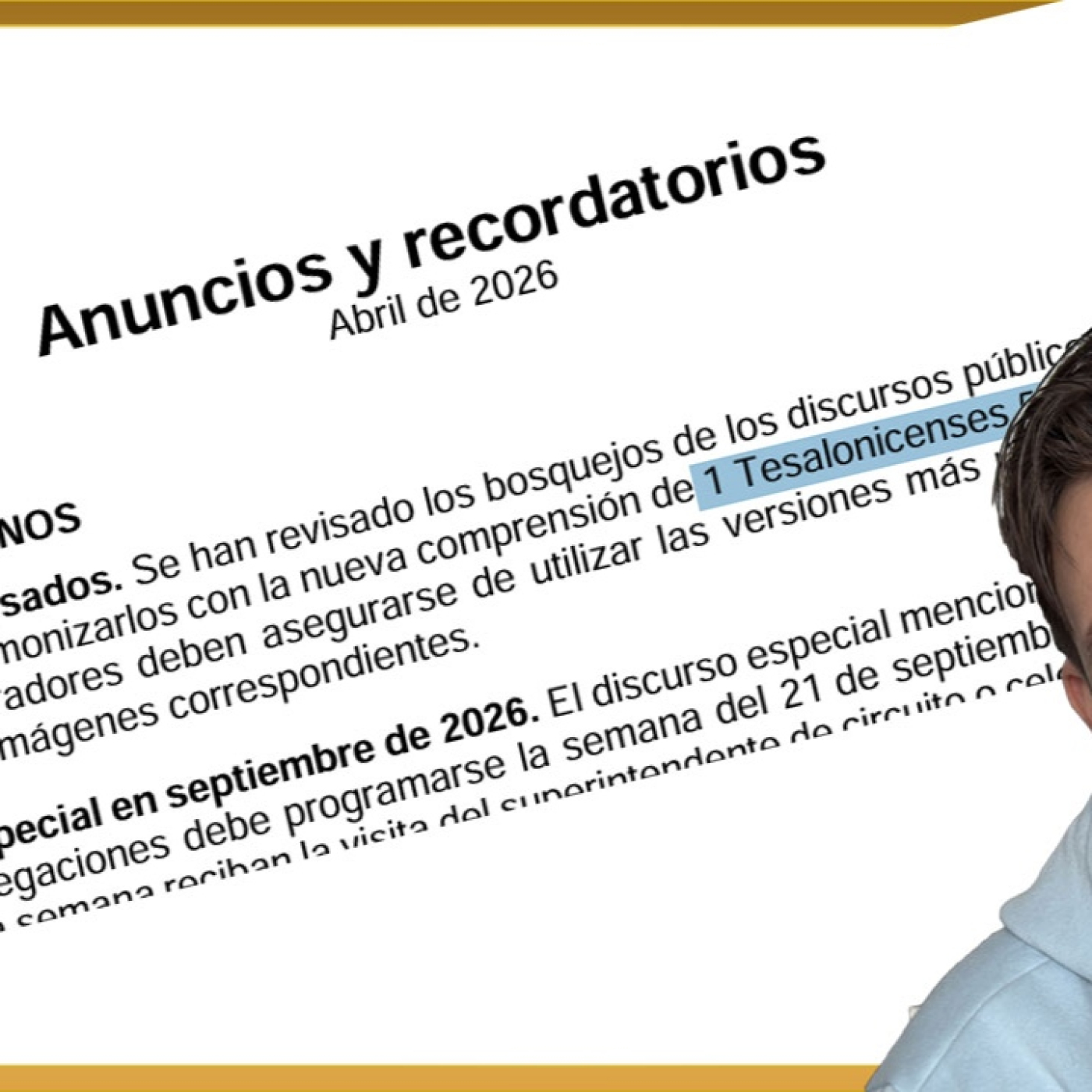  Carta oficial: DOS cambios doctrinales que tienes que ver - Episodio exclusivo para mecenas