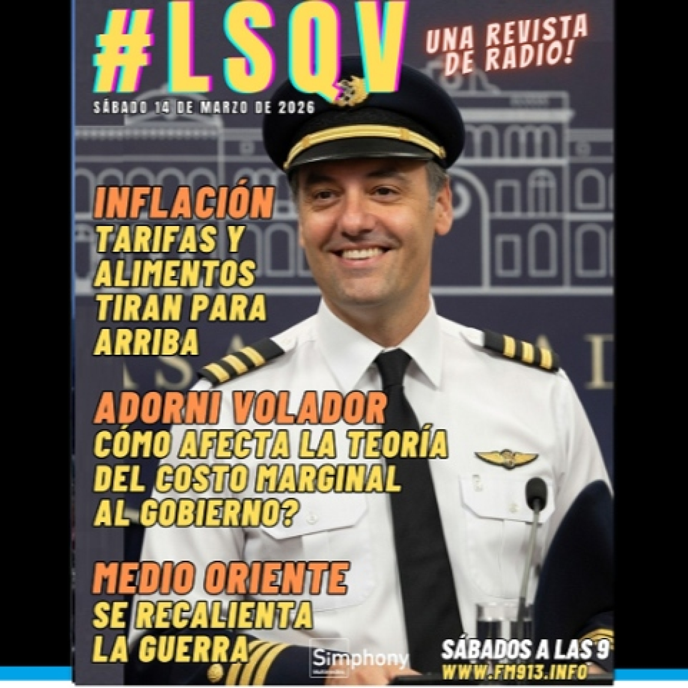 Ya podés ver y escuchar #LSQV de hoy con Costo Marginal CERO!