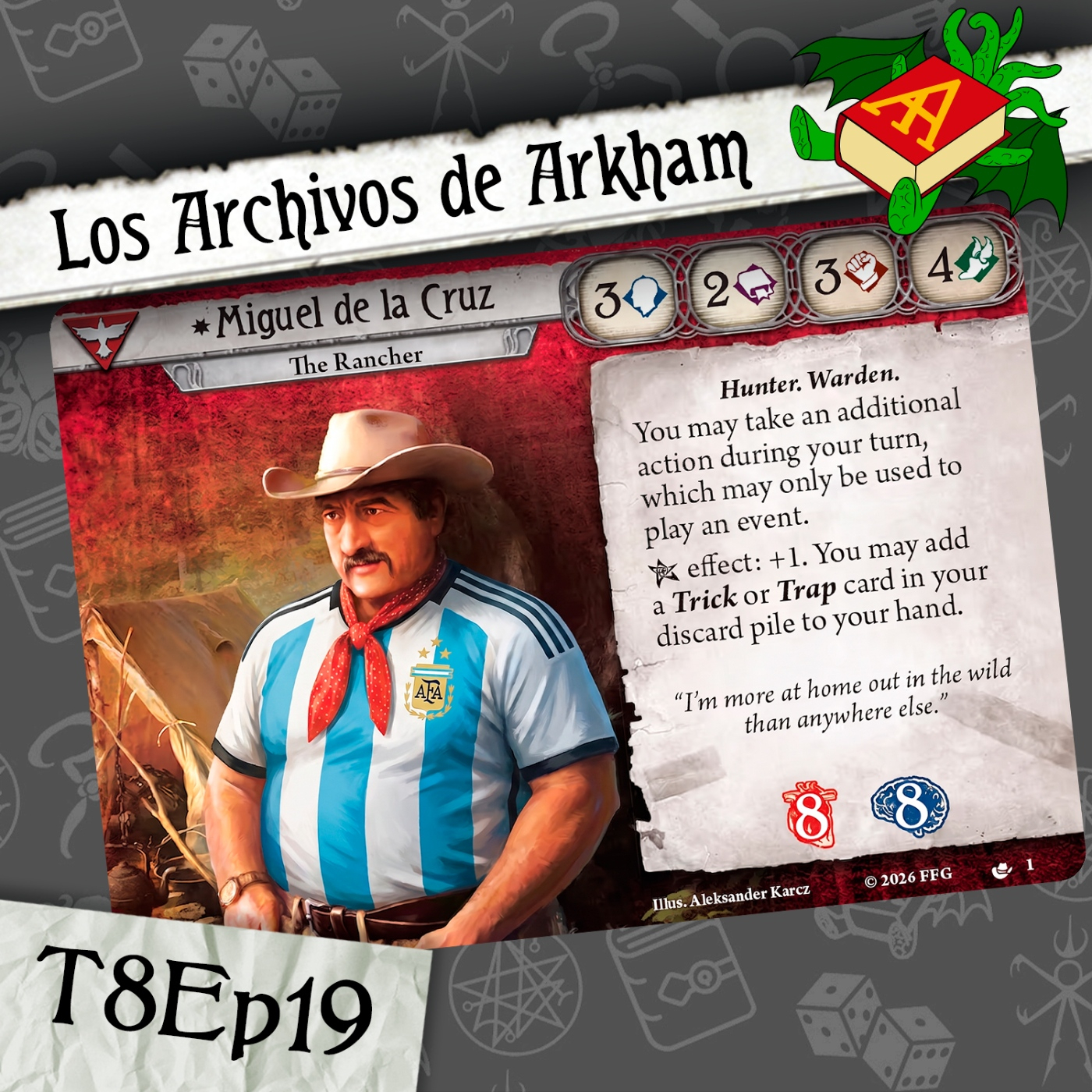 T8Ep19 - Miguel de la Cruz caza mejor que tú episode artwork