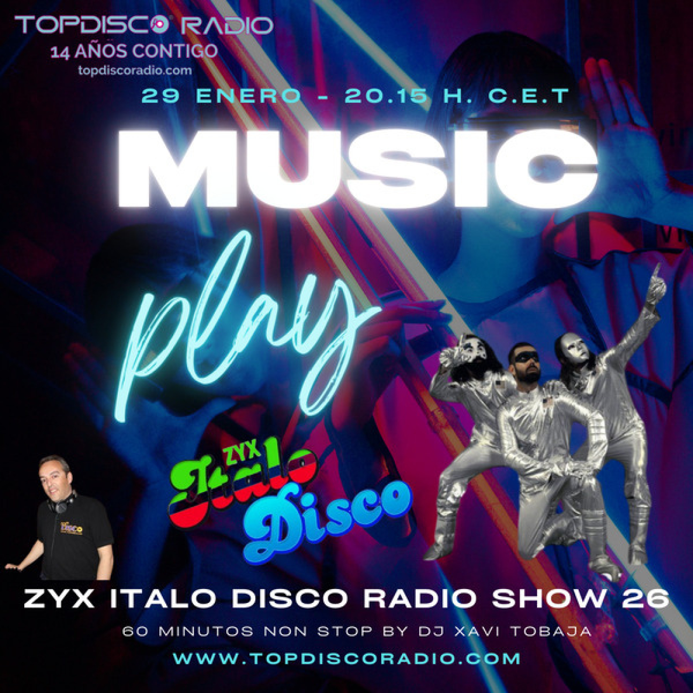 Music Play Programa 259 ZYX Italo Disco Radio Show 26 episode artwork