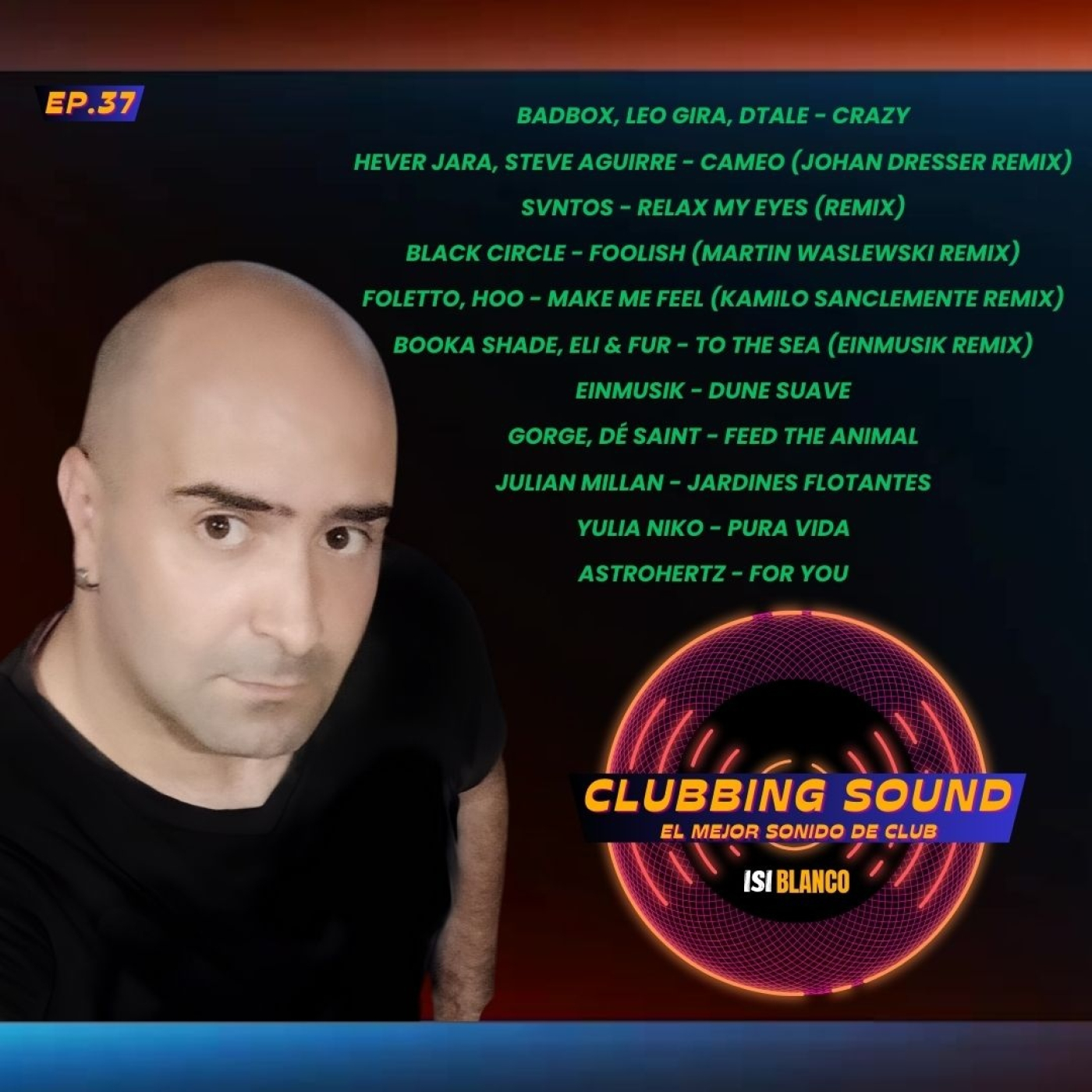 CLUBBING SOUND 037 (08.02.2025) episode artwork