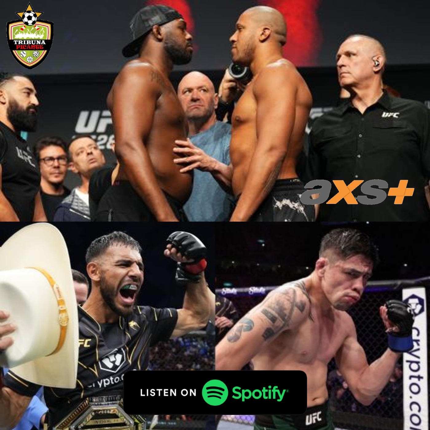 Podcast Picante de Artes Marciales Mixtas - La Monarquía Mexicana y el UFC 285 episode artwork