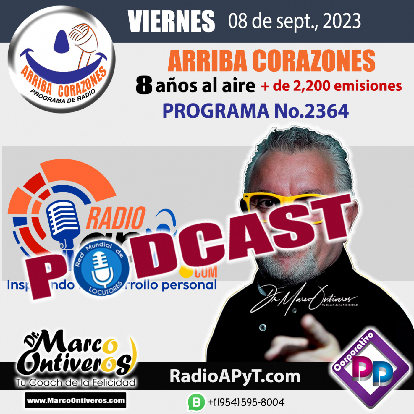 2364-arriba-corazones-2023-09-08-VIERNES-LoMejorDeLaSemana episode artwork
