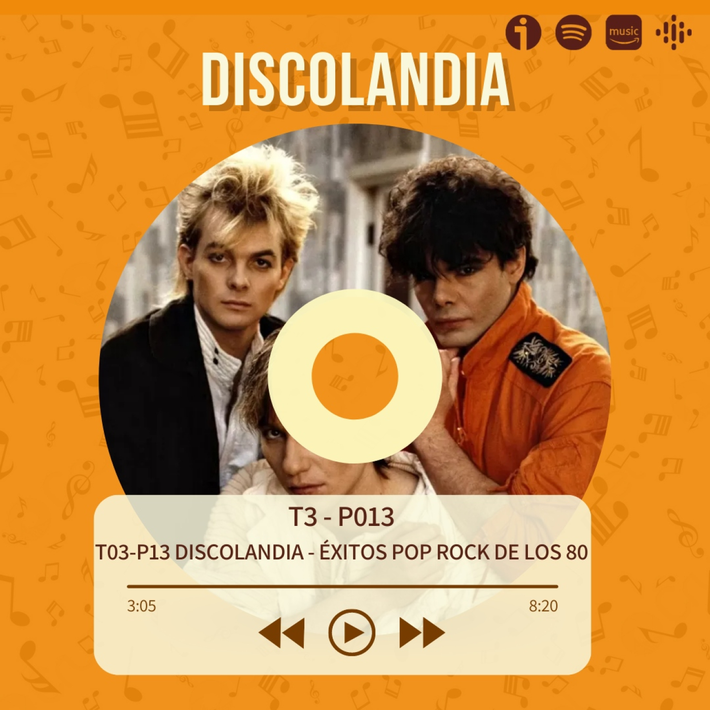 Discolandia: Éxitos Pop Rock De Los 80 - T03-P13 episode artwork