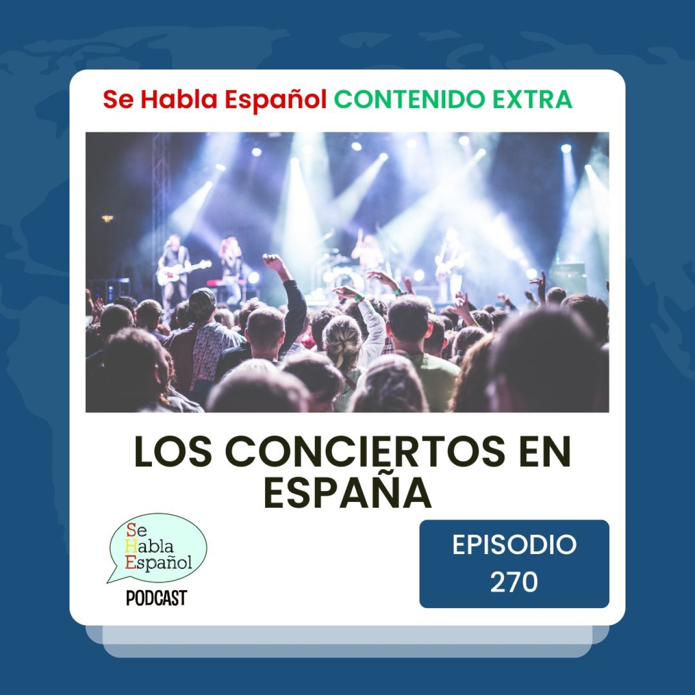 Episodio 270 Extra: Los conciertos en España - Episodio exclusivo para mecenas episode artwork