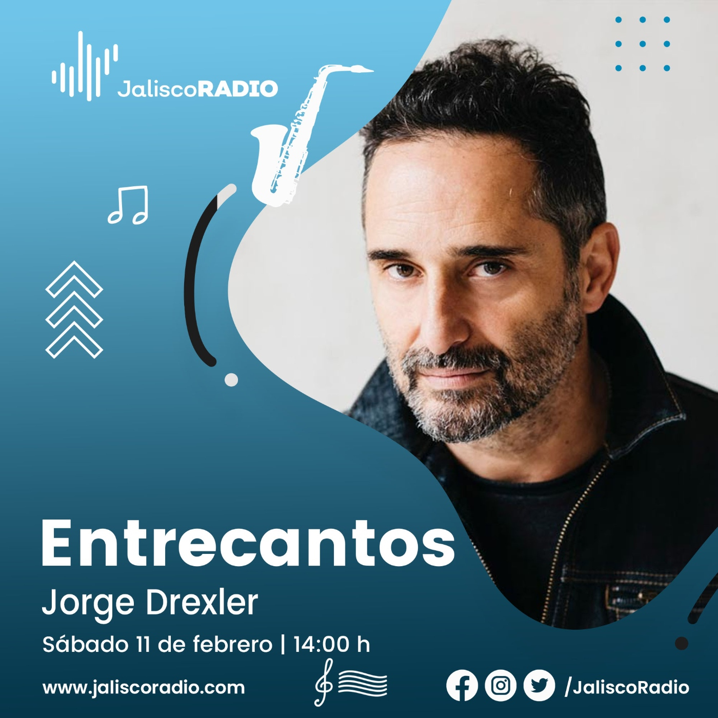 Programa Entrecantos 11 de febrero, 2023: Jorge Drexler episode artwork