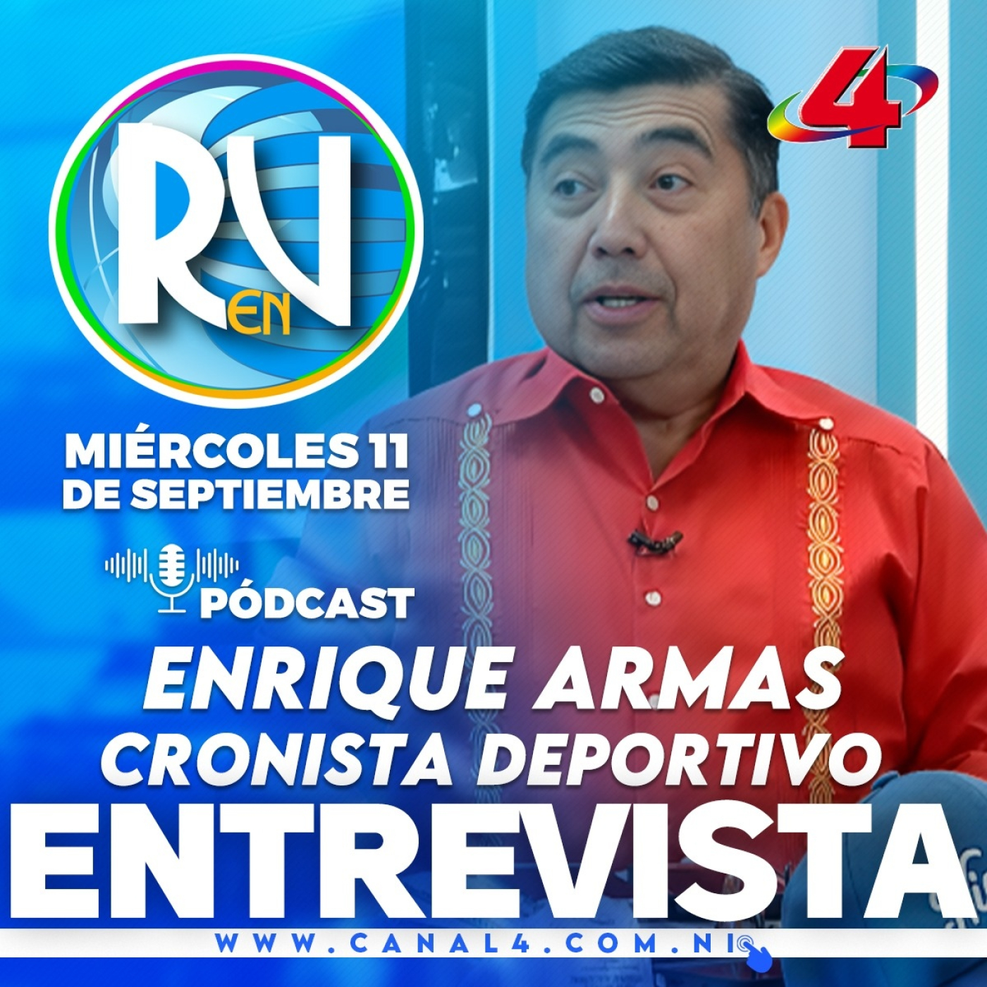 Enrique Armas, cronista deportivo l Revista En Vivo – 11 de septiembre del 2024 episode artwork