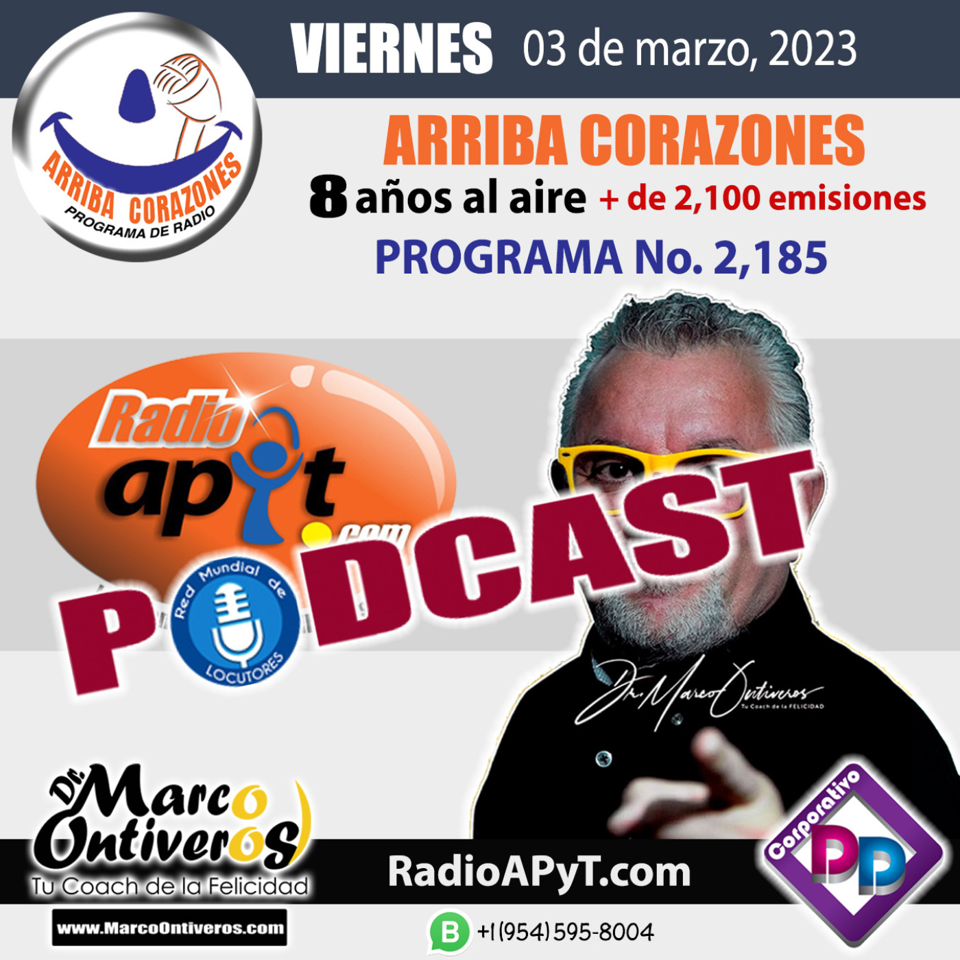 2185-arriba-corazones-2023-03-03-VIERNES-LoMejorDeLaSemana episode artwork