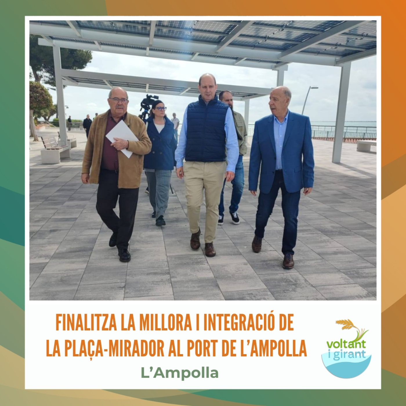 Finalitza la millora i integració de la plaça-mirador al port de l’Ampolla episode artwork